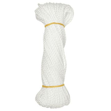 Touw wit 4 mm x 25 m, Ophalen of Verzenden, Nieuw