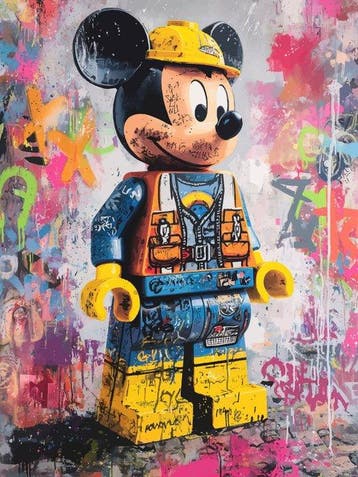 IPR Graph - Lego Mickey: Manifiesto Callejero, Nieuw