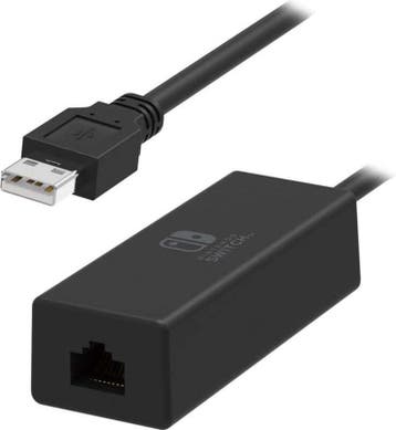Nintendo Switch Wired Internet LAN Adapter - Hori, Spelcomputers en Games, Ophalen of Verzenden, Zo goed als nieuw