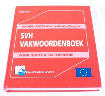 Svh vakwoordenboek voor horeca toerisme - Fennema, Verzenden, Gelezen