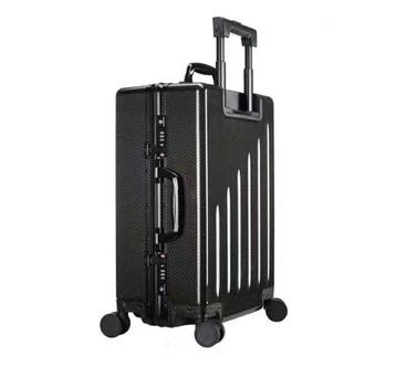 Carbon handbagage reiskoffer trolley, Verzenden