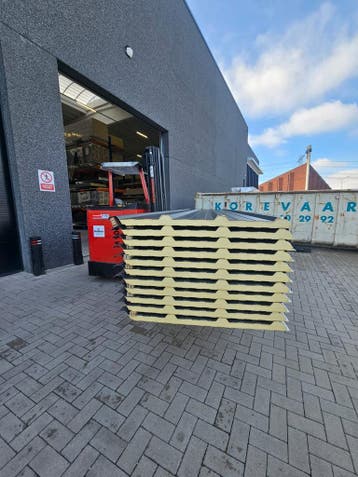 FALK Dakplaat, TR3+, Sandwichpaneel, isolatieplaat, voorraad, Verzenden, Nieuw, Overige materialen, 20 tot 50 mm