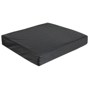 Rolstoelkussen - Traagschuim comfort - Zwarte vinyl hoes, Ophalen of Verzenden, Nieuw