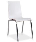 Kantinestoel Deluxe Hout Leverbaar in 3 Kleuren, Ophalen of Verzenden, Nieuw