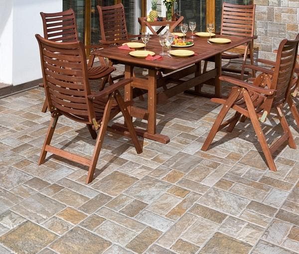 Keramische Vloertegel Populonia Mix 45 x 45 cmd, Doe-het-zelf en Verbouw, Tegels, Nieuw