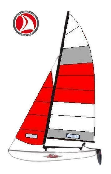 Ventoz Grootzeil Hobie Cat 16, nieuw!, Nieuw, Ophalen of Verzenden, 3 tot 6 meter, Minder dan 15 m²
