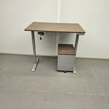 NIEUW elektrisch zit-sta bureau incl ladeblok | kleur blad a, Ophalen of Verzenden, Nieuw