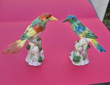 Porcelaine de Paris - Beeldje (2) - Porselein