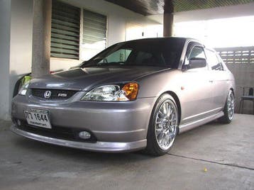 PU Design Voorlip RS Style Honda Civic, Auto-onderdelen, Honda, Voor, Nieuw, Ophalen of Verzenden
