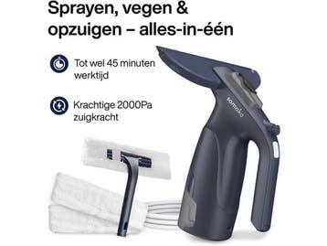 Samako CrystalClear - Elektrische Raamwisser - 3-in-1 met, Verzenden, Zo goed als nieuw