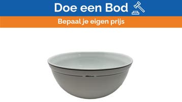 Bieden: Riva Porcelain Salad Bowl 23cm – Elegant and Durabl, Ophalen of Verzenden, Nieuw, Overige typen, Zeilboot of Motorboot