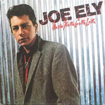 LP gebruikt - Joe Ely - Musta Notta Gotta Lotta, Verzenden, Zo goed als nieuw, Overige formaten
