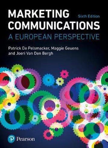 9781292135762 Marketing Communications | Tweedehands, Boeken, Verzenden, Zo goed als nieuw, Patrick De Pelsmacker