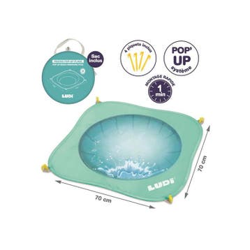 Ludi kinderzwembad pop-up strandbad van €17,99 voor €14,39, Ophalen of Verzenden, Nieuw