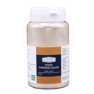 BrandNewCake Kleurpoeder Goud 25g (vette massa), Verzenden, Nieuw