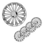 ProPlus Wieldoppen Set - Ø 13 inch - Meridian - Zilvergri.., Auto diversen, Wieldoppen, Ophalen of Verzenden, Nieuw