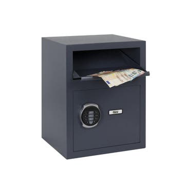 Filex Security DS 1 afstortkluis met elektronisch codeslot, Huis en Inrichting, Brandblussers en Brandkasten, Ophalen of Verzenden