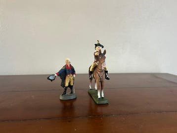 Elastolin - Speelgoed figuur Deux rares George Washington à, Kinderen en Baby's, Nieuw