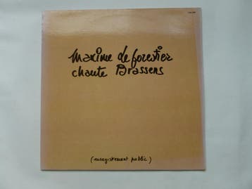 Maxime le Forestier chante Brassens (LP), Ophalen of Verzenden, Zo goed als nieuw