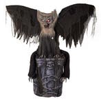 Halloween Decoratie Geanimeerde Waterspuwervleermuis 146 Cm, Verzenden, Nieuw, Overige typen