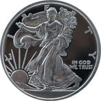 American Eagle - 1 oz zilver Round (Mason Mint), Verzenden, Midden-Amerika, Losse munt, Zilver