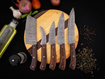 FARKAL - Keukenmes - Keuken- en BBQ-messenset (LX 333) -