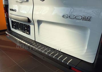 Carbon rvs bumperbescherming Opel Vivaro 2001-2019 | Renault, Ophalen of Verzenden, Nieuw