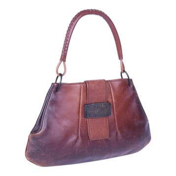 Gucci Gradient Schoudertas Bruin Leer (Tom Ford era), Verzenden, Zo goed als nieuw