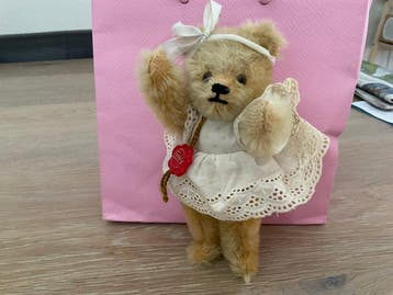 Hermann Teddy Original - Teddybeer Teddy meisje - Duitsland, Antiek en Kunst