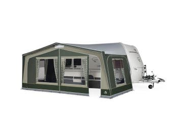 Dorema caravanvoortent Monza xl 270 groen, Caravans en Kamperen, Voortenten en Luifels, Nieuw, Dorema