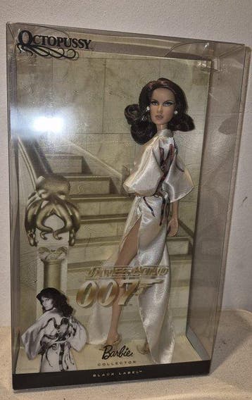 Mattel - Barbiepop Barbie James Bond 007 Octopussy Black