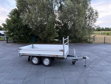 Saris Plateauwagen 270 x 150 cm nieuwe Bodem ! 2000kg MARGE, Ophalen, Gebruikt