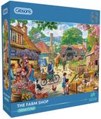Steve Crisp - The Farm Shop Puzzel (1000 stukjes) | Gibsons, Hobby en Vrije tijd, Denksport en Puzzels, Verzenden, Nieuw