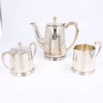 Theeservies (4) - Verzilverd