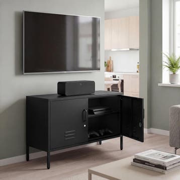 dressoir - zwart, Huis en Inrichting, Kasten | Televisiemeubels, Verzenden, Nieuw