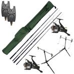 Ultimate Session Carp Set met hengels, molens, beetmelders,, Verzenden, Nieuw