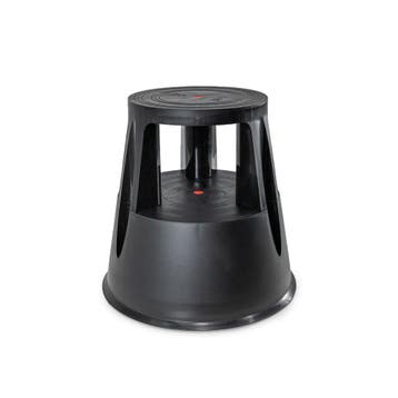 Aanbieding: Opstapkruk zwart 410 mm (h), Nieuw
