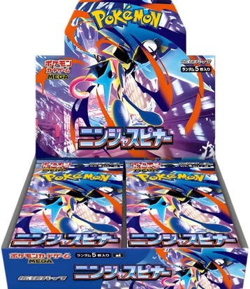 Pokémon TCG - Ninja Spinner Mega M4 Booster Box (Japans), Hobby en Vrije tijd, Verzamelkaartspellen | Pokémon, Verzenden, Zo goed als nieuw