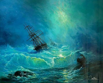Mauro Seltri (1959) - Naufragio e speranza