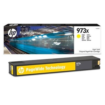 HP 973X (F6T83AE) inktcartridge geel hoge capaciteit, Computers en Software, Verzenden, Nieuw, Cartridge, HP