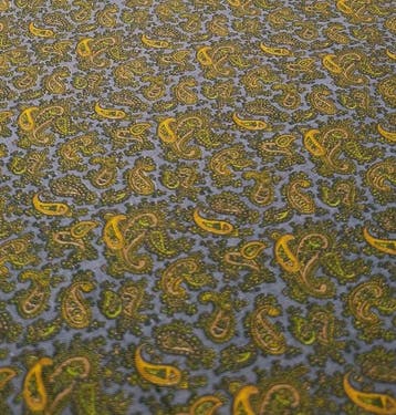 B352 - 490 x 145 cm - Morbido puro cotone italiano - Textiel