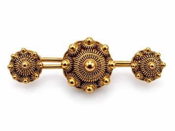 Broche - 14 karaat Geel goud