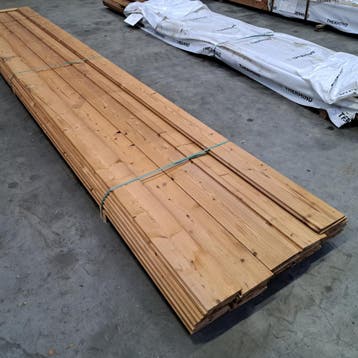 Thermo Vuren Zweeds Rabat 5400x190x8-20mm, Ophalen of Verzenden, Nieuw