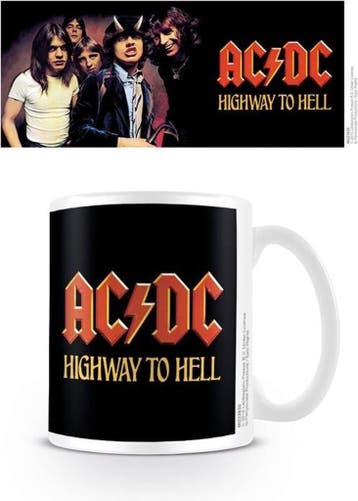 AC/DC - Highway to Hell - Mok officiële merchandise, Verzamelen, Ophalen of Verzenden, Nieuw, Gebruiksvoorwerp