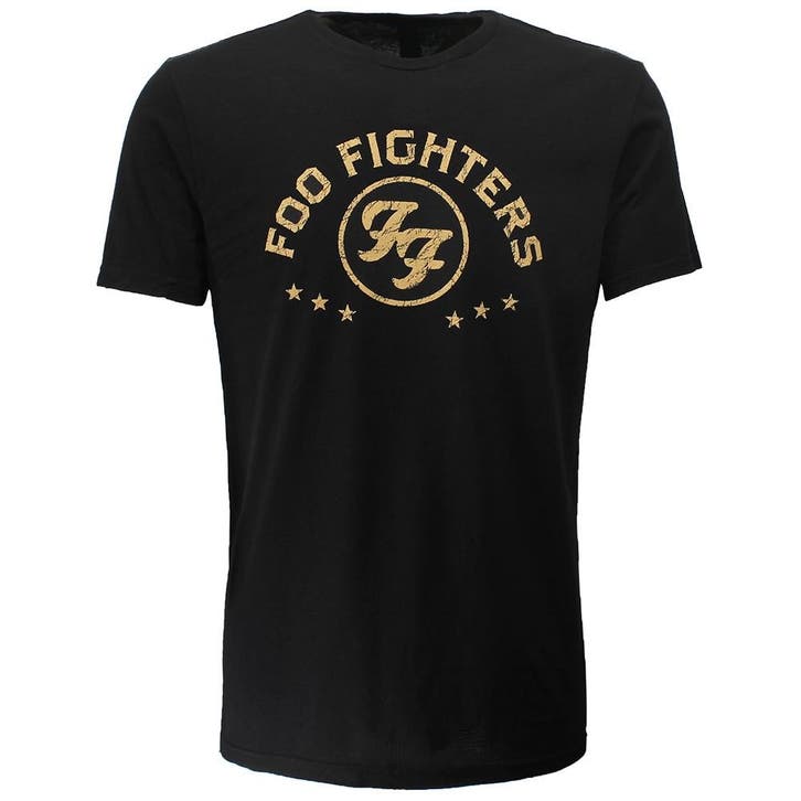 Foo Fighters Arched Stars Logo T-Shirt, Kleding | Heren, T-shirts, Verzenden
