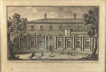 Giuseppe Vasi (1710-1782) - Villa Madama fuori Porta