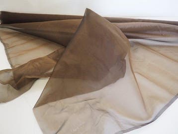 Zuivere zijde organza - Textiel - 400 cm - 135 cm