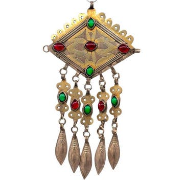 Zilver - Hanger - Antieke Turkmen