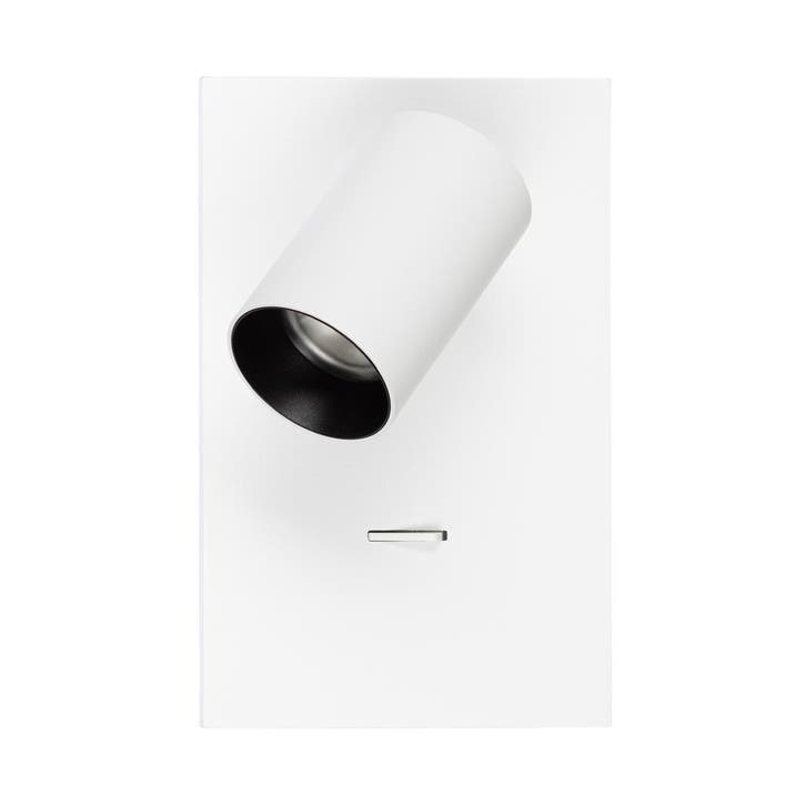 Bedlamp Mila wit inclusief USB poorten Binnenverlichting, Huis en Inrichting, Lampen | Spots, Verzenden