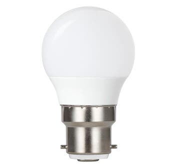 Integral LED kogellamp B22 4.2W 470lm 2700K dimbaar - mat, Ophalen of Verzenden, Nieuw